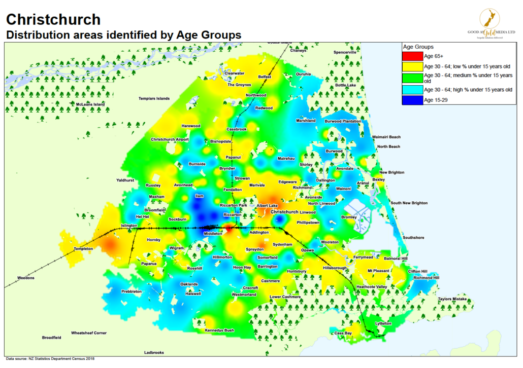 Good as Gold Media Aged Map